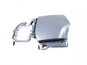 Jeep Renegade 15-23 Silver PSN Rear Left Bumper, Broken Mount