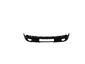 Jeep Grand Cherokee WL 22-25 rear bumper lip for 2 exhausts, graphite, missing left side, broken fasteners, scratches