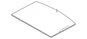 Mitsubishi Outlander 18-22 PHEV trunk floor