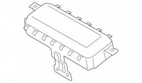 Airbag passenger in the dashboard Hyundai Santa FE 19-21