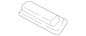 Trunk door handle Hyundai Tucson 16-18 prerest