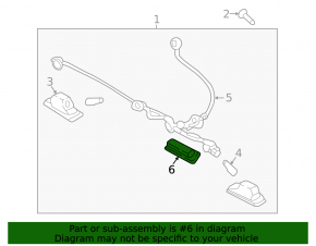 Trunk door handle Hyundai Tucson 16-18 prerest