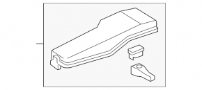 Underhood fuse box cover Toyota Camry v40 07-11 USA