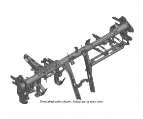 Under-torpedo pipe reinforcement Chevrolet Malibu 18-