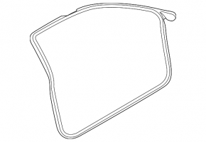 Door seal front right Audi A5 F5 17- 5D