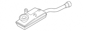 GTZ tank Ford Transit Connect MK2 13-23 without pipe