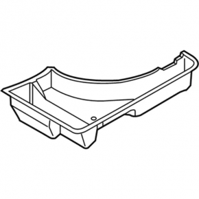 Left trunk tray for Lincoln MKX 2016-2018 defective
