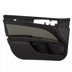 Door trim panel, front left, Ford Fusion mk5 13-16, black with gray insert