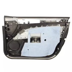 Door trim panel, front left, Ford Fusion mk5 13-16, black with gray insert