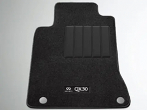 Carpet interior front left Infiniti QX30 17- cloth black