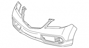 Acura RDX 13-18 Front Bumper with Park Sensor