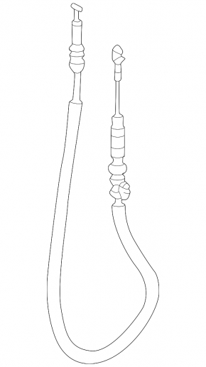 Front left door lock cable Volkswagen ID.4 21-25