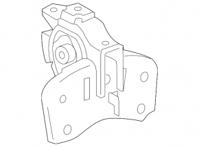 Engine mount left Lexus CT200h 11-17