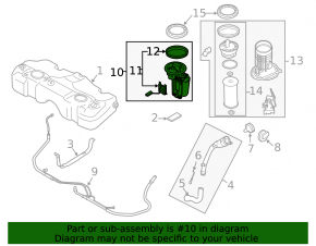 Fuel pump for Mini Cooper Clubman R55 07-14