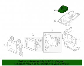 Lane Keeping Camera Honda Accord 16-17