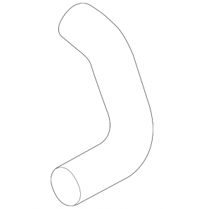 Cooling pipe lower Subaru Outback 10-12 2.5