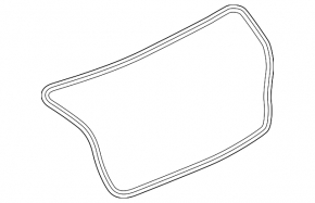Audi A6 C8 19- Trunk Lid Seal
