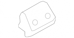 Left tailgate hinge for Mitsubishi Outlander 22-25