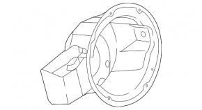 Fuel filler flap housing Kia Niro 17-22 HEV, PHEV