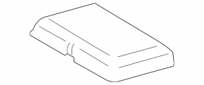 Lexus LX 16-17 underhood fuse box cover