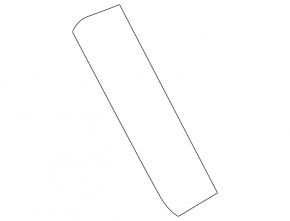 Door trim side rear right rear Nissan Sentra 13-19