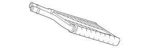 Rear Heater Radiator Toyota Sienna 21-25