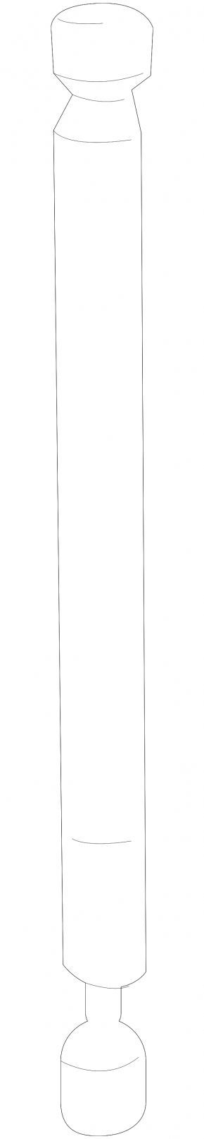 Left tailgate shock absorber for Nissan Armada 19-21
