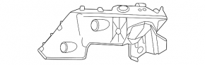 Right headlight mount Genesis GV60 23-25