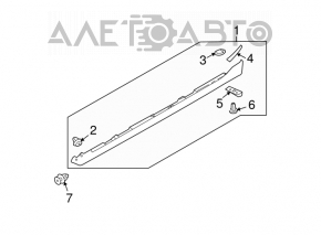 Left threshold Mazda3 MPS 09-13