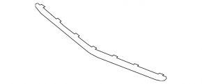 Mazda CX-3 grille element, 3rd from top, 19-21