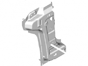 Body pillar central right Ford Fusion mk5 13-17