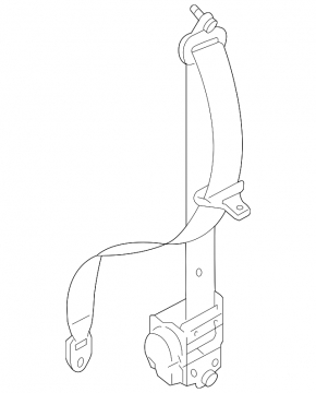 Driver's seat belt Mazda CX-7 06-09