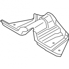 Fuel tank protection Ford Mustang mk6 15-