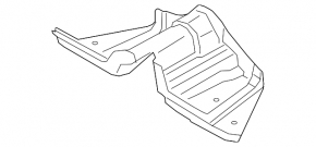 Fuel tank protection Ford Mustang mk6 15-