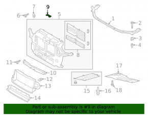 Ford Explorer 20- Hood Lock Trim