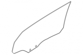 Glass door rear left Ford Mustang Mach-E 21-23