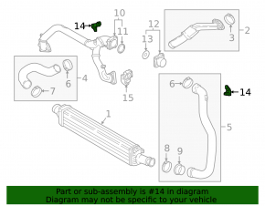 Boost Pressure Sensor Audi A6 C8 19-25 3.0T