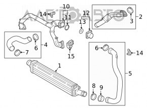 Boost sensor Map sensor Audi Q7 20-26