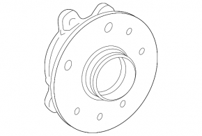 Front left hub for Lexus RZ 23-26