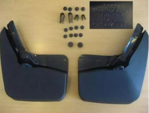 Rear mud flaps 2 pcs Audi A7 12-17