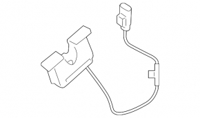 Left hood lock for Mini Cooper Clubman R55 07-14