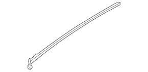 Left windshield molding for Lexus LS 18-23