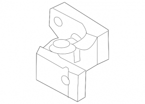 Upper door hinge front right VW Passat 20-22
