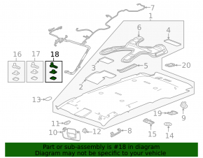 Chevrolet Equinox 18-24 Ceiling Microphone
