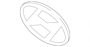 Hyundai Tucson 16-21 Radiator Grille Emblem