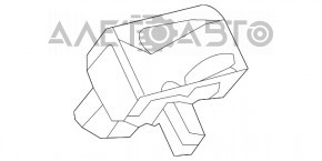 Airbag sensor rear left Toyota Highlander 20-