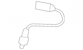 Lambda probe rear second Ford Flex 09-19