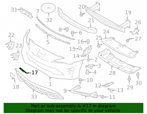 Toyota GT86 17-20 Front Bumper Tow Hook Cap