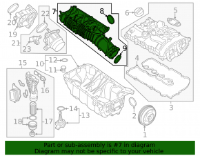 BMW X2 F39 18-19 B48 Intake Manifold