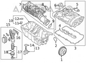 BMW X2 F39 18-19 B48 Intake Manifold